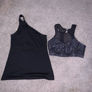 Lululemon tank top and bra